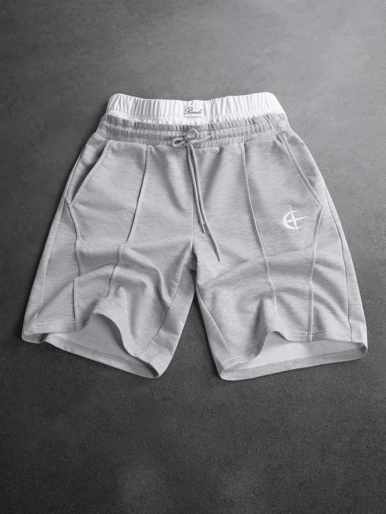 Streetwear Brand With Star Logo - Men's Oversized Streetwear Shorts Brand Dual