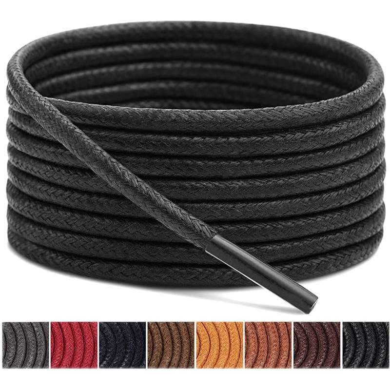 Travis Scott Lace - Wax Round Shoelaces for Boots and
