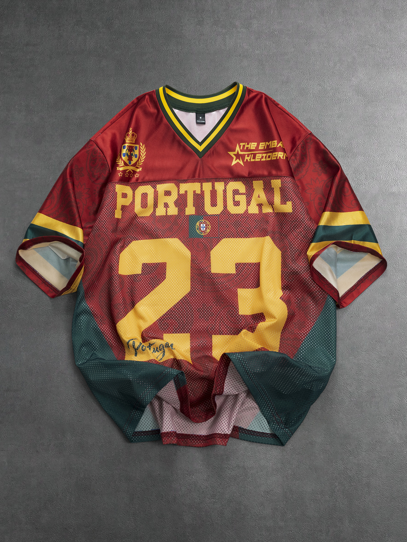 Men's Football Streetwear Jers - огляд і ціна Streetwear Brand Portugal