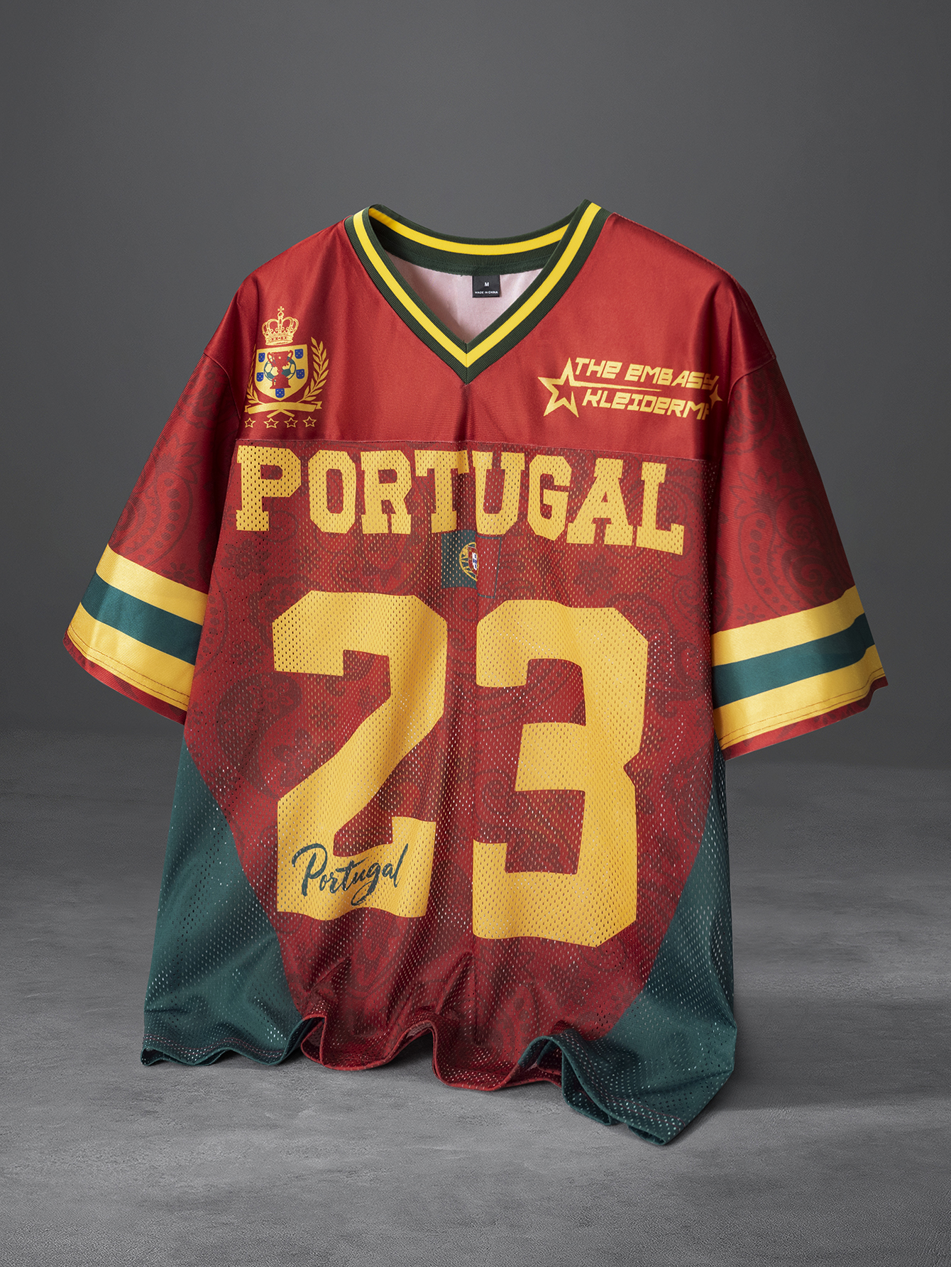 Men's Football Streetwear Jers - огляд і ціна Streetwear Brand Portugal