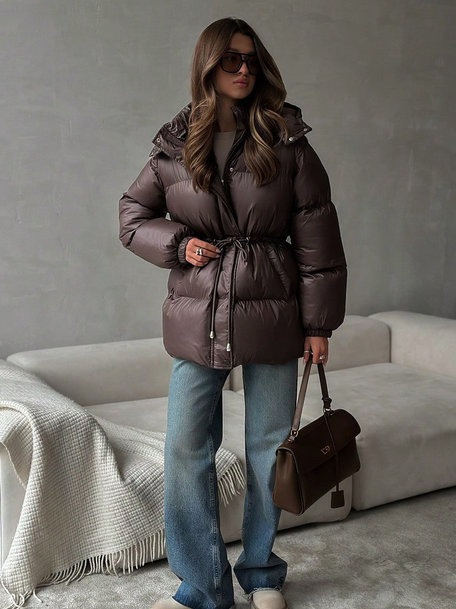 Women's Winter down jacket pad - огляд і ціна Streetwear Brand China
