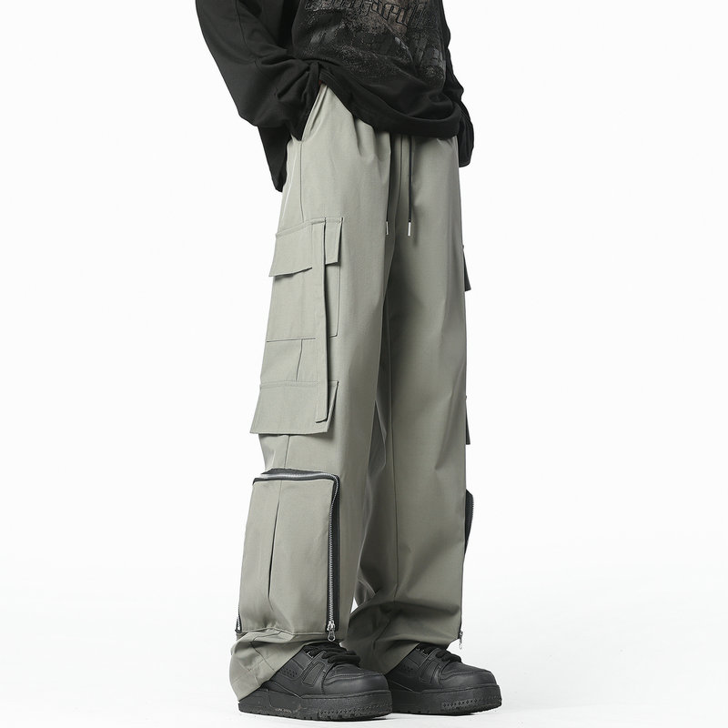 Fashion Men Cargo Pants Loose  - огляд і ціна Streetwear Brand China