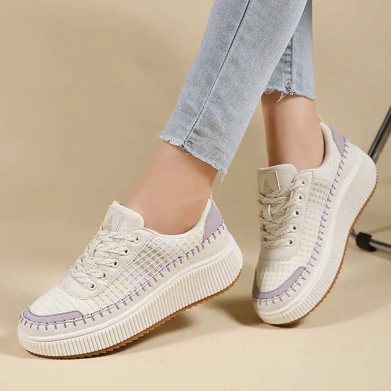 Brown Shoes Woman Flats Autumn - огляд і ціна Streetwear Brand Famous