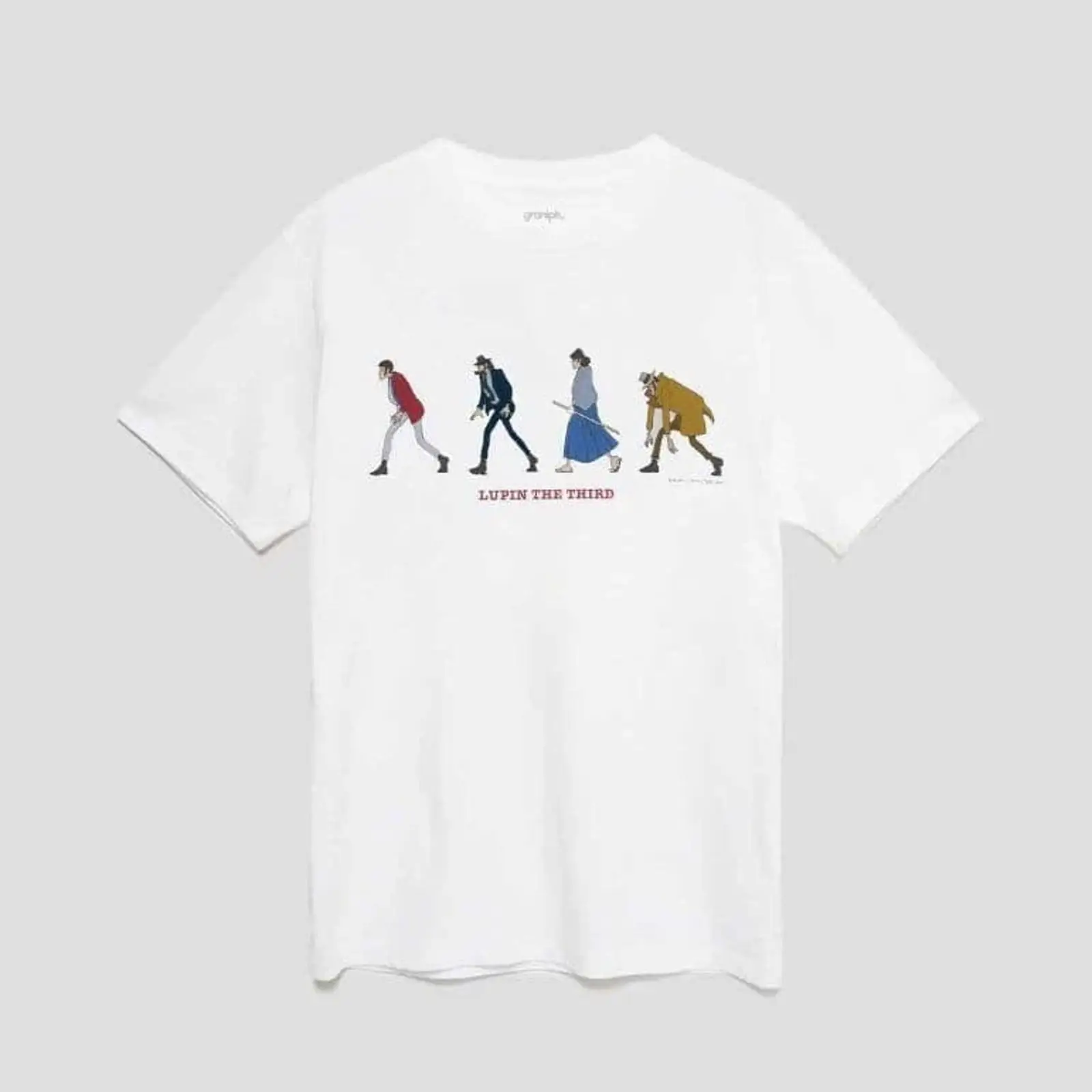 Graniph Lupin III T Shirt Größ - огляд і ціна Streetwear Brand Designs